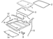 Roof Headliner Retainer Sunroof Guide Rail Clip