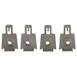 Battery Hold Down Nut Tray - M6 2.0L