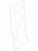 A Pillar Reinforcement - Right, Inner