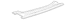 Cowl Grille Panel Top - Outer