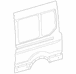 Quarter Panel Body Side - Left, Rear, Outer (All Long)